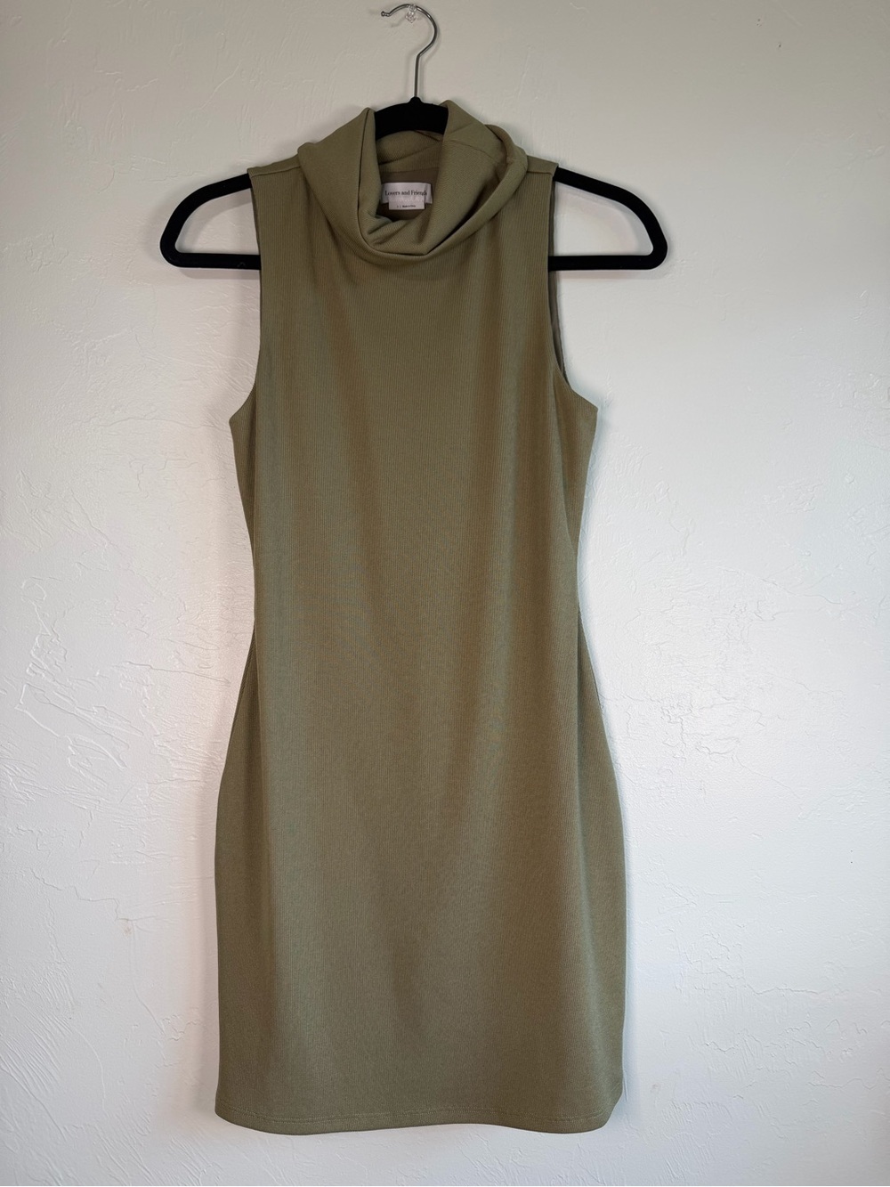 Lovers and Friends Fawn Mini Dress in Sage Green - Picture 6 of 9
